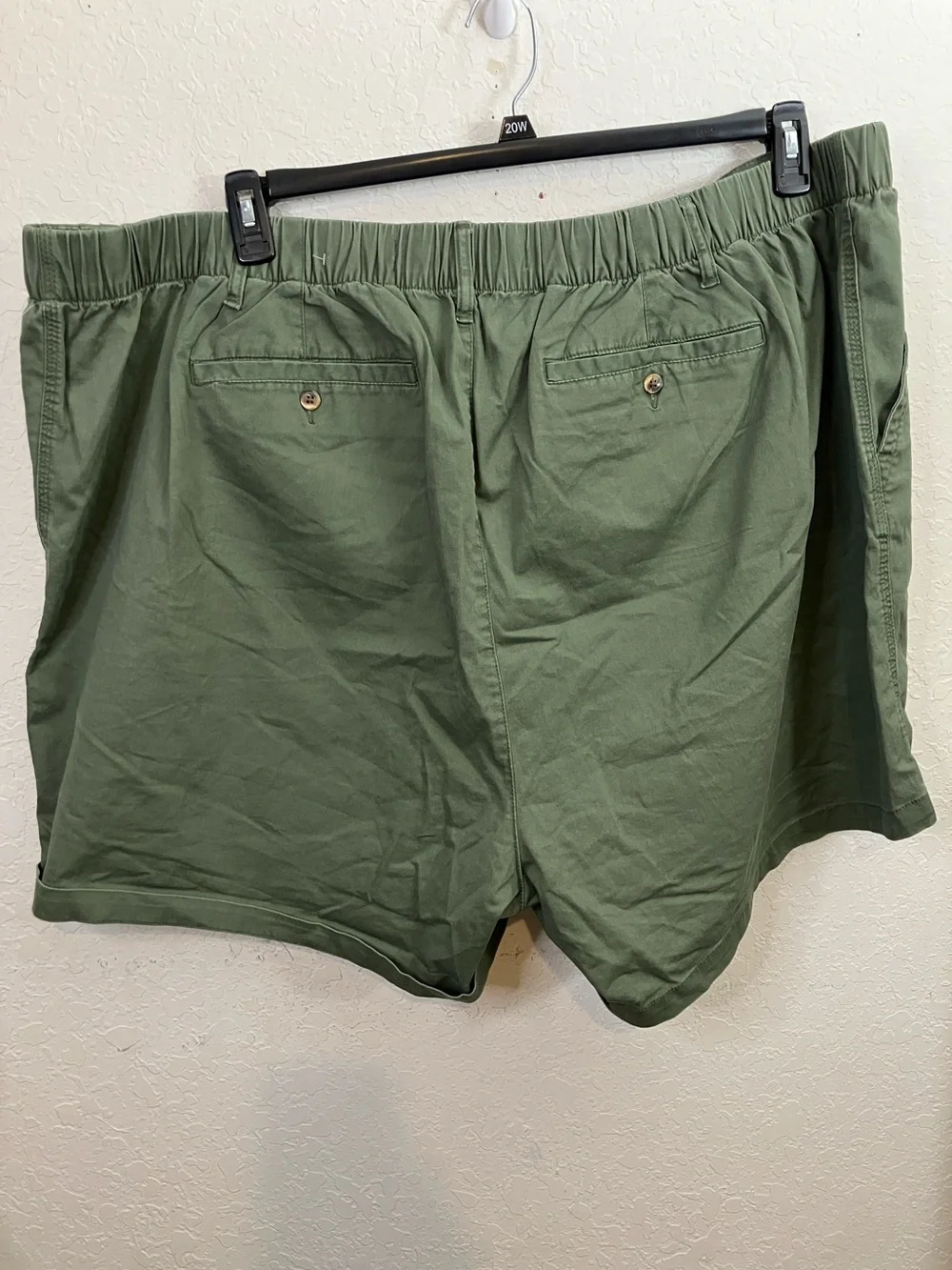 Old Navy Olive Green Women's Casual Bermuda Shorts